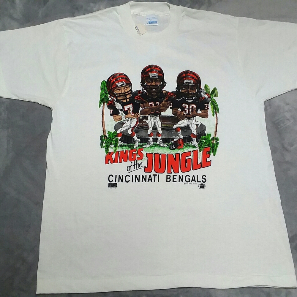 Vintage 1987 Kings of the Jungle Bengals Tee